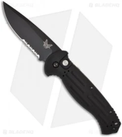 Benchmade 9051SBK AFO II Automatic Knife (3.56" Black Serr)