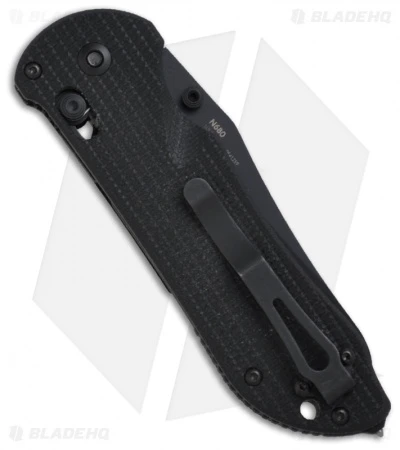 Benchmade Triage AXIS Lock Knife Black G-10 (3.5" Black Serr) 916SBK 5 Benchmade Triage AXIS Lock Knife Black G-10 (3.5" Black Serr) 916SBK - Image 3