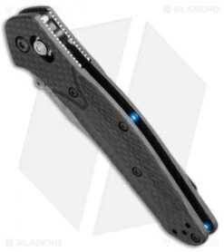 Benchmade 940-1 Osborne AXIS Lock Knife Carbon Fiber (3.4" Stonewash) S90V -Benchmade benchmade 940 1 osborne side blue liner 1