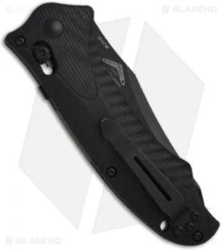 Benchmade 9555BK Rift Automatic Knife (3.67" Black) -Benchmade benchmade 9555bk osborne rift auto axis back 1