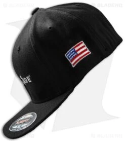 Benchmade Knives Flex Fit Black Hat W/ Logo 5 Benchmade Knives Flex Fit Black Hat W/ Logo -Benchmade benchmade 983881f hat blk wool side