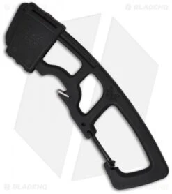 Benchmade Black Strap Cutter Rescue Hook W/ Carabiner 9CB-BLK -Benchmade benchmade 9cb blk strap cutter carabiner closed