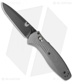 Benchmade Barrage AXIS-Assist Knife Gray G-10 (3.6" Black) 580BK-2