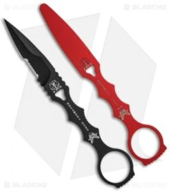 Benchmade SOCP Knife W/ Trainer Blade 178SBK-COMBO Black Sheath (3.22" Serr)