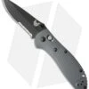 Benchmade Griptilian AXIS Lock Knife Gray/Blue G-10 (3.45" Black Serr) 551SBK-1 -Benchmade benchmade griptilian 551sbk 1 cm