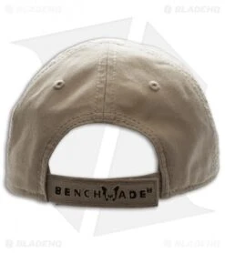 Benchmade Knives Tactical Coyote Tan Hat Velcro Patch (Adjustable) -Benchmade benchmade hat 987908f back