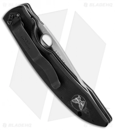 Vintage Benchmade Mini AFCK 812S Liner Lock Knife (3.25" Satin Serr) 5 Vintage Benchmade Mini AFCK 812S Liner Lock Knife (3.25" Satin Serr) - Image 3