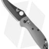 Benchmade Mini Griptilian AXIS Lock Knife Gray/Blue G-10 (2.91" Black) 555BK-1 -Benchmade benchmade mini griptialian 555bk 1 cm