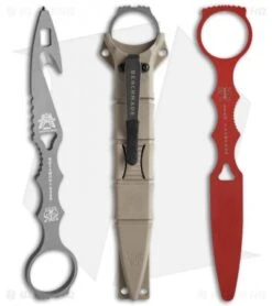 Benchmade SOCP Rescue Tool + Trainer W/ Sand Sheath (Gray) 179GRYSN-COMBO