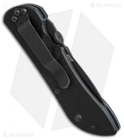 Vintage Benchmade Mini Stryker 905SBT Tanto Knife (2.9" Black Serr) 9/00 -Benchmade vintage benchmade mini striker 905sbt tanto black serr BHQ 37217 er side