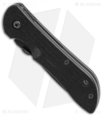 Vintage Benchmade Stryker 910BTS Liner Lock Knife (3.625" Black Serr) 4 Vintage Benchmade Stryker 910BTS Liner Lock Knife (3.625" Black Serr) - Image 2